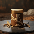 TITAN Protein Adaptogen Drink – Ashwagandha Vanilla, premium product photography