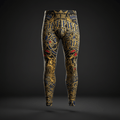 Men's Compression Tights — Fortified In Faith — Crown Edition