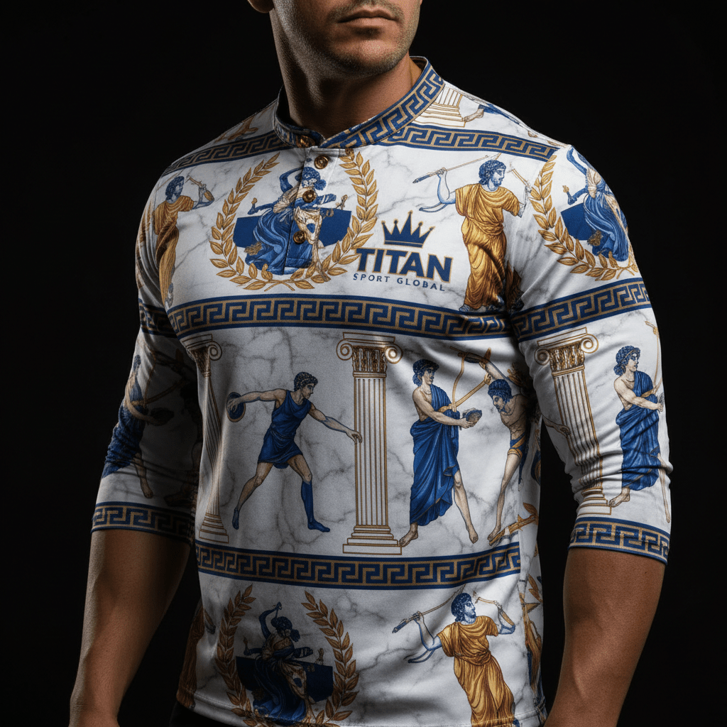 TITAN Greek Olympian Henley Crown Edition