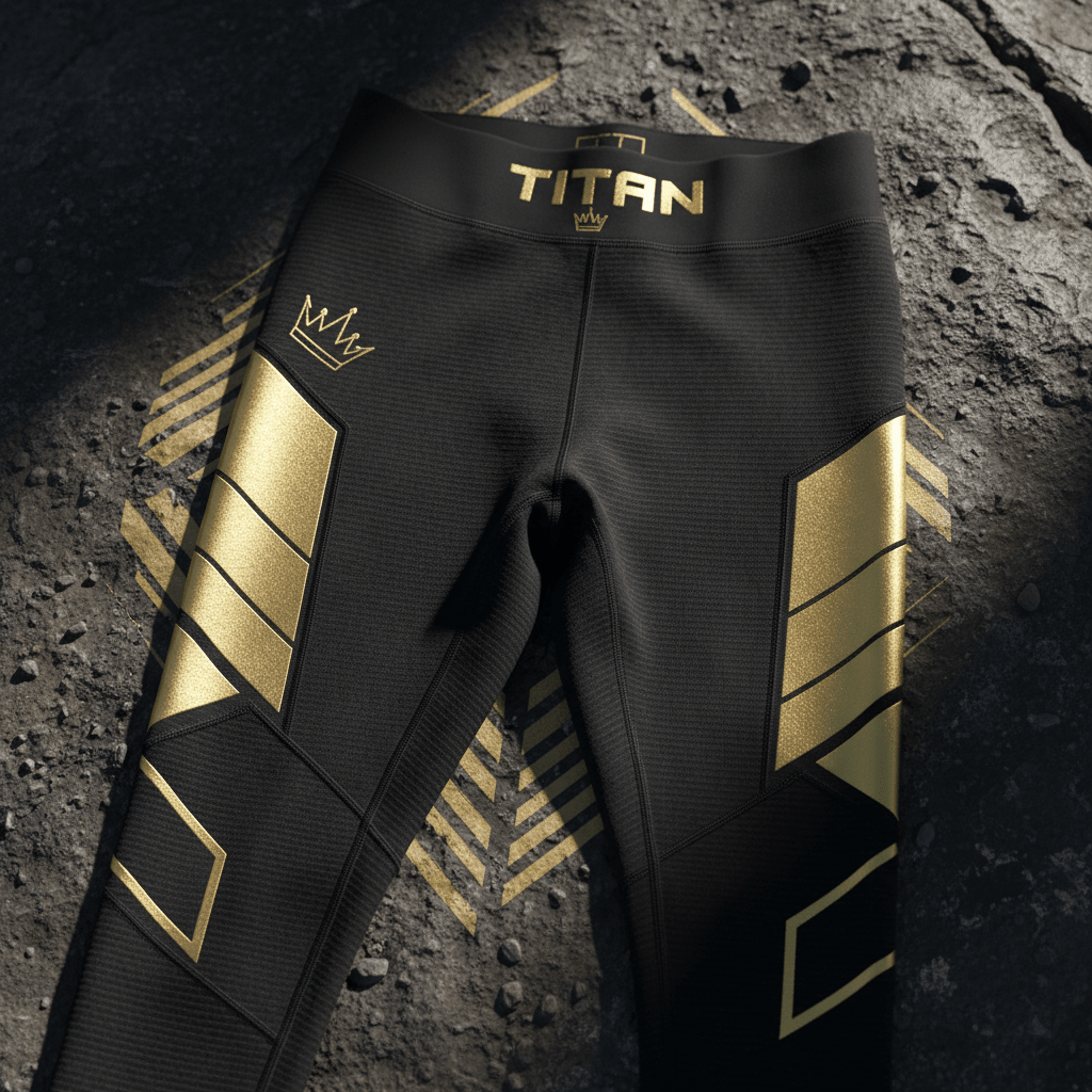 TITAN TacticalStride Elite Trail Compression Tights — Crown Edition