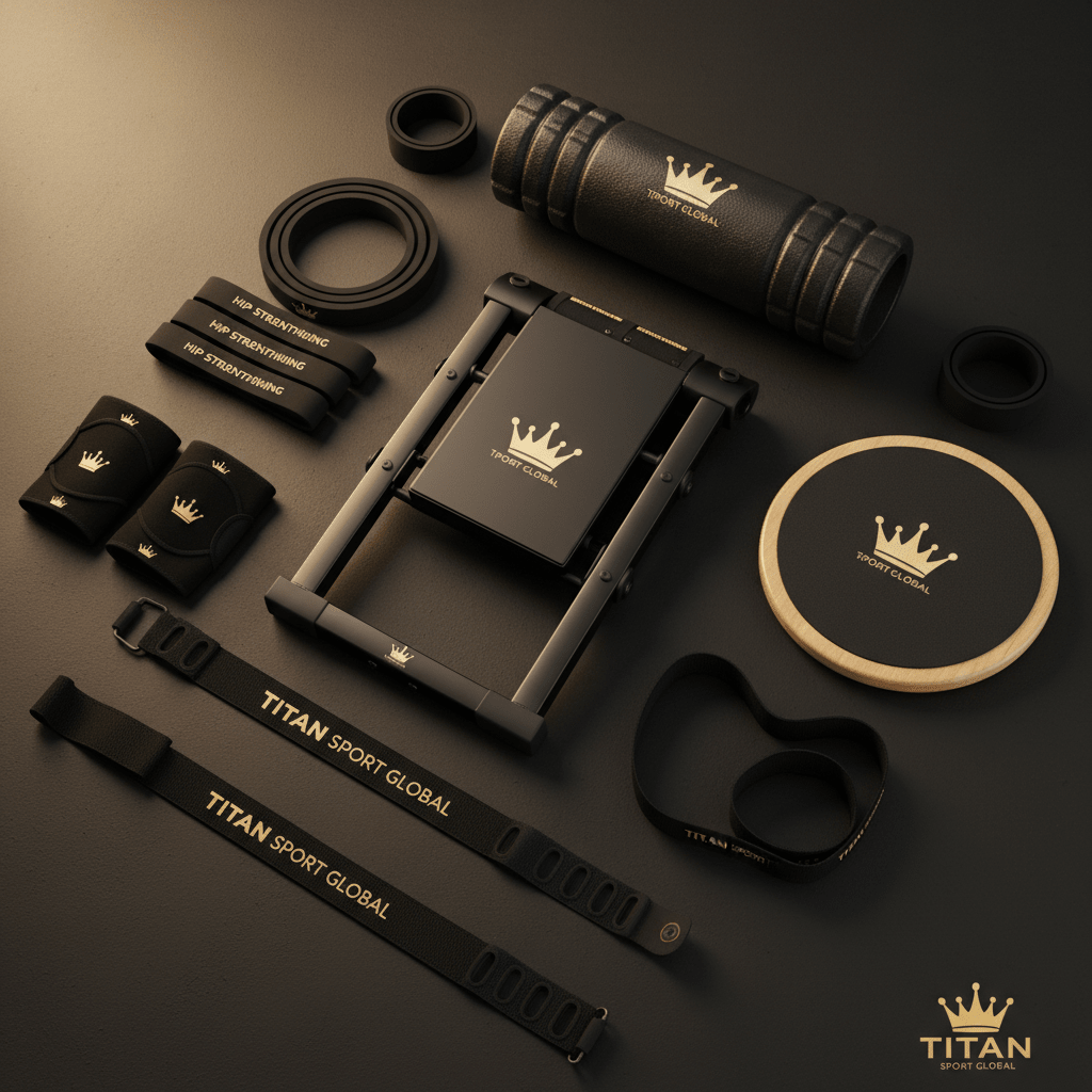 TITAN All-In-One Knee & Hip Rehab Home Gym Kit Crown Edition