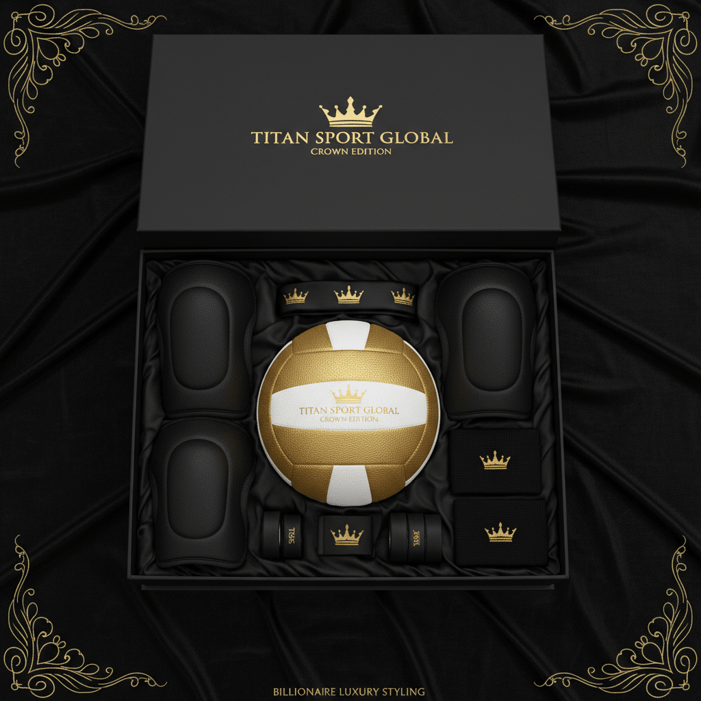 TITAN Crown Edition Ultimate Volleyball Gift Set