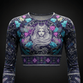 TITAN Women’s Celestial Moon Goddess Long Sleeve Crop — Luna Edition