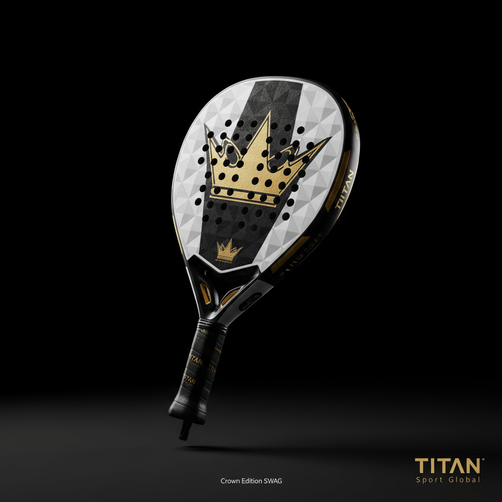 TITAN Off-Grid Padel Racket — Diamond Crown SWAG