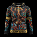 TITAN Women's African Queen Warrior Hoodie — Crown Finale Edition