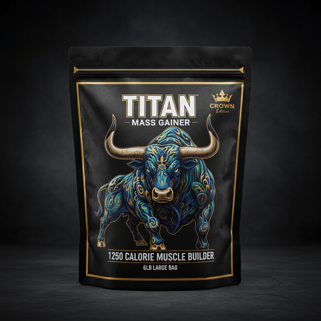 TITAN Mass Gainer - 1250 Calorie Muscle Builder 6lb