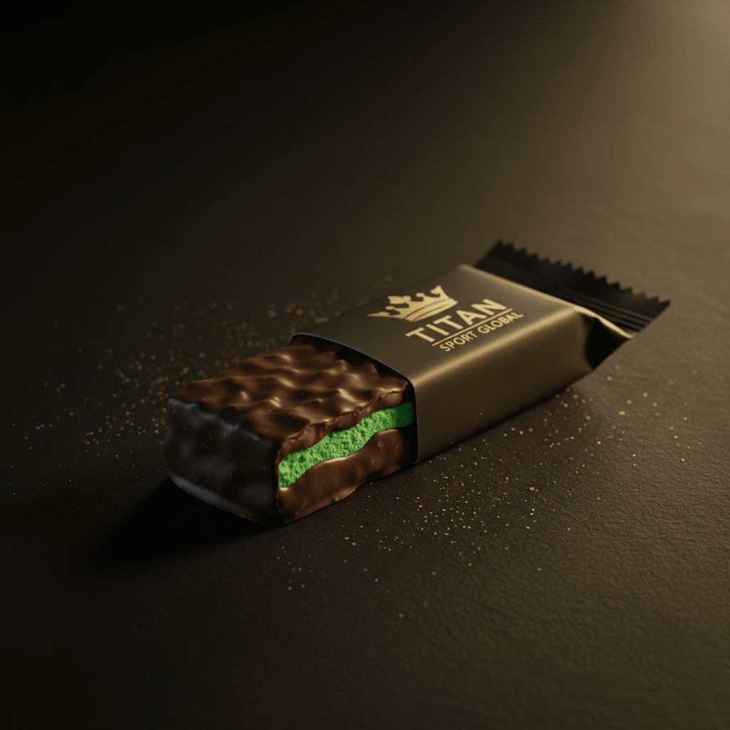 TITAN Crown Dark Chocolate Mint Protein Bar - Crown Edition