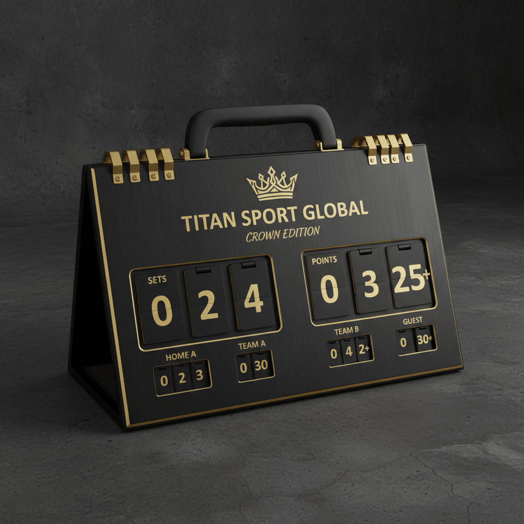 TITAN Crown Edition Volleyball Courtside Scoreboard