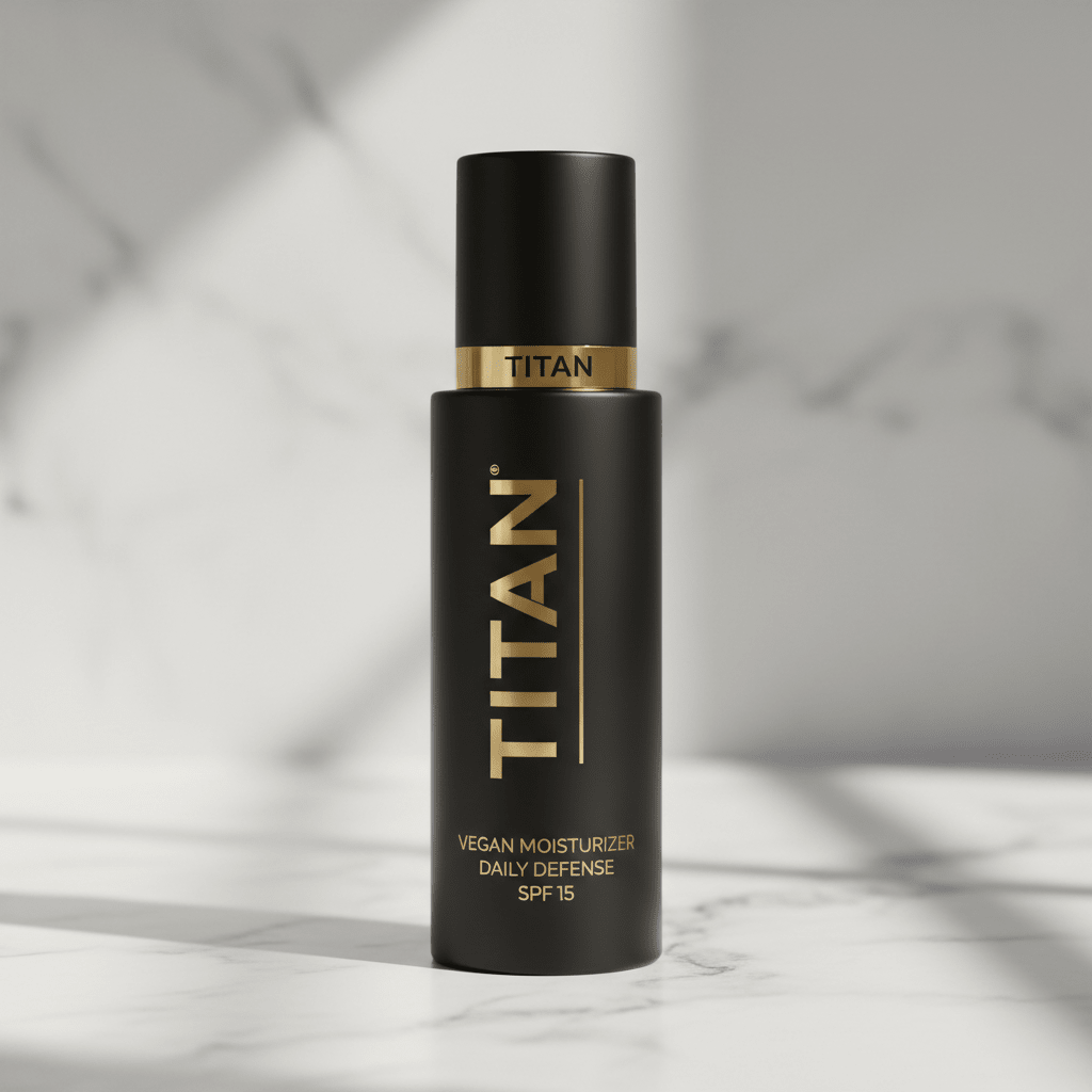 TITAN Vegan Moisturizer Daily Defense SPF 15 4oz