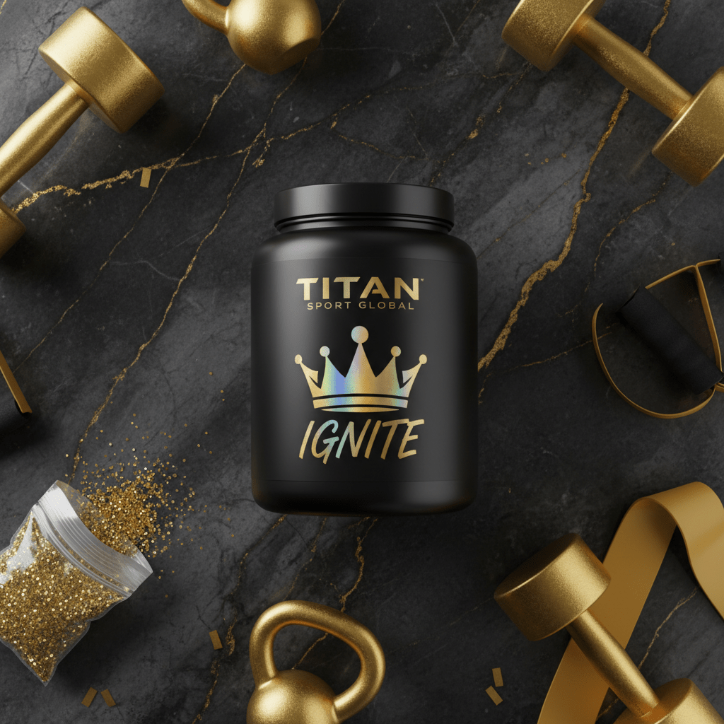 TITAN IGNITE Pre-Workout Blackout Crown Edition