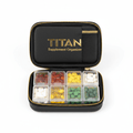 TITAN Supplement Organizer - Weekly Travel Case