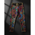 TITAN Crown Edition Women's Tattoo Art 3/4 Compression Tights