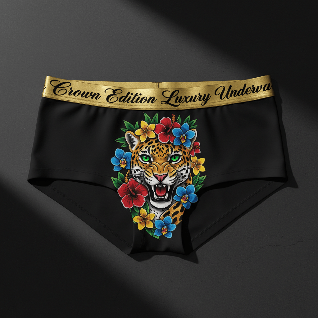 TITAN Women's Jaguar Queen Crown Boyshorts — Crown Edition