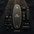 TITAN All-In-One Surfer's Strength & Balance Home Gym Kit Crown Edition