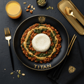 TITAN Zambian Vegan Nshima & Groundnut Sauce Breakfast Bowl