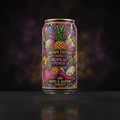 TITAN Protein Energy Drink Tropical Punch — Crown Edition bold tattoo-style artwork