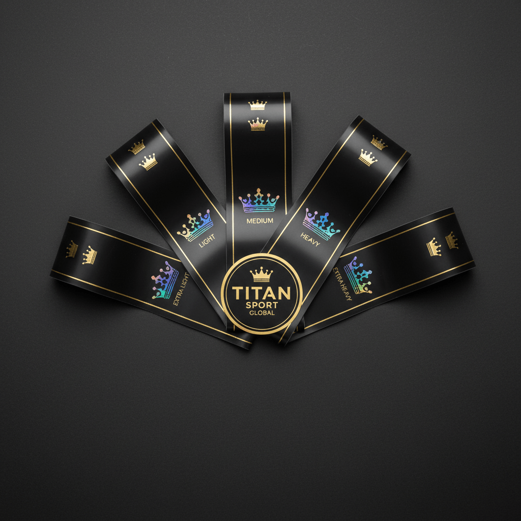 TITAN Resistance Stretch Band Set Crown Edition
