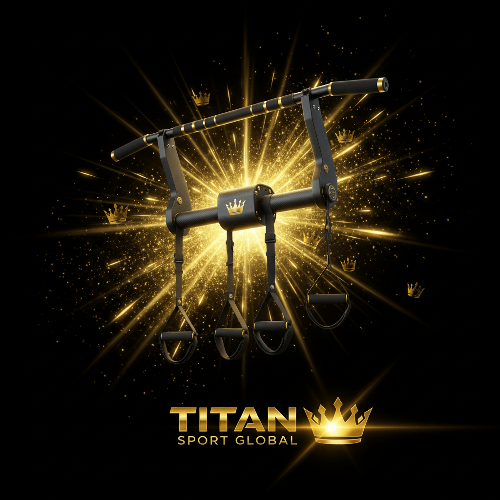 TITAN SPORT GLOBAL pro portable pull-up bar doorframe outdoor crown edition