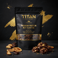 Crown High-Protein Dark Chocolate Orange Zest Brazil Nut Clusters