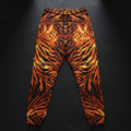 TITAN Women's Tiger Flame Crown Joggers flat lay