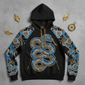 TITAN Women's Ehecatl Wind Serpent Hoodie — Quetzal Wind Edition