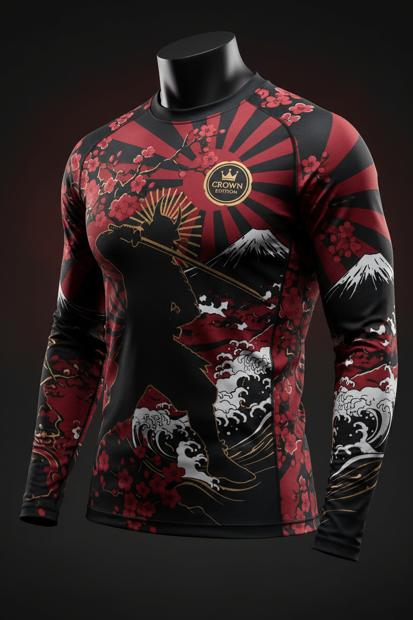 TITAN Men's Samurai Rising Long Sleeve Bushido Edition