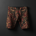 TITAN Men's Compression Shorts Bull King Crown Edition