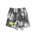 TITAN Acid Wash Crown Running Shorts — Crown SWAG Edition