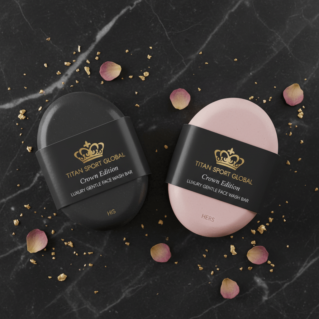 TITAN Crown Edition His & Hers Gentle Face Wash Bar Set
