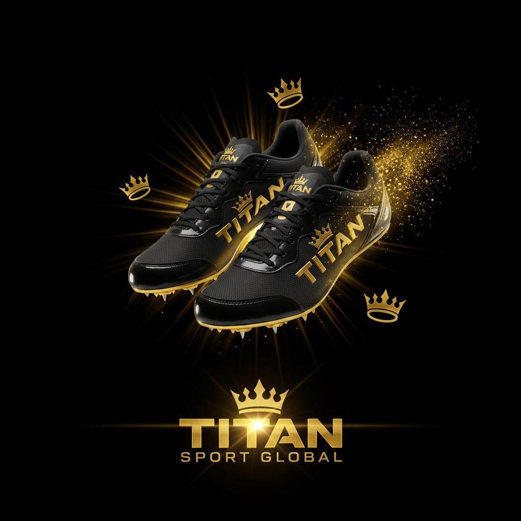 TITAN SPORT GLOBAL youth track spikes sprint crown edition