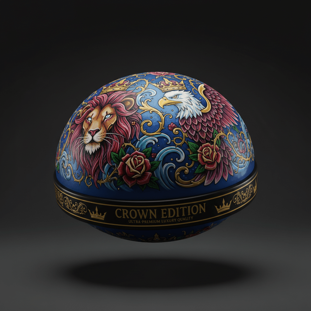 TITAN Crown Edition Balance Dome Trainer — Crown Edition matte black and gold