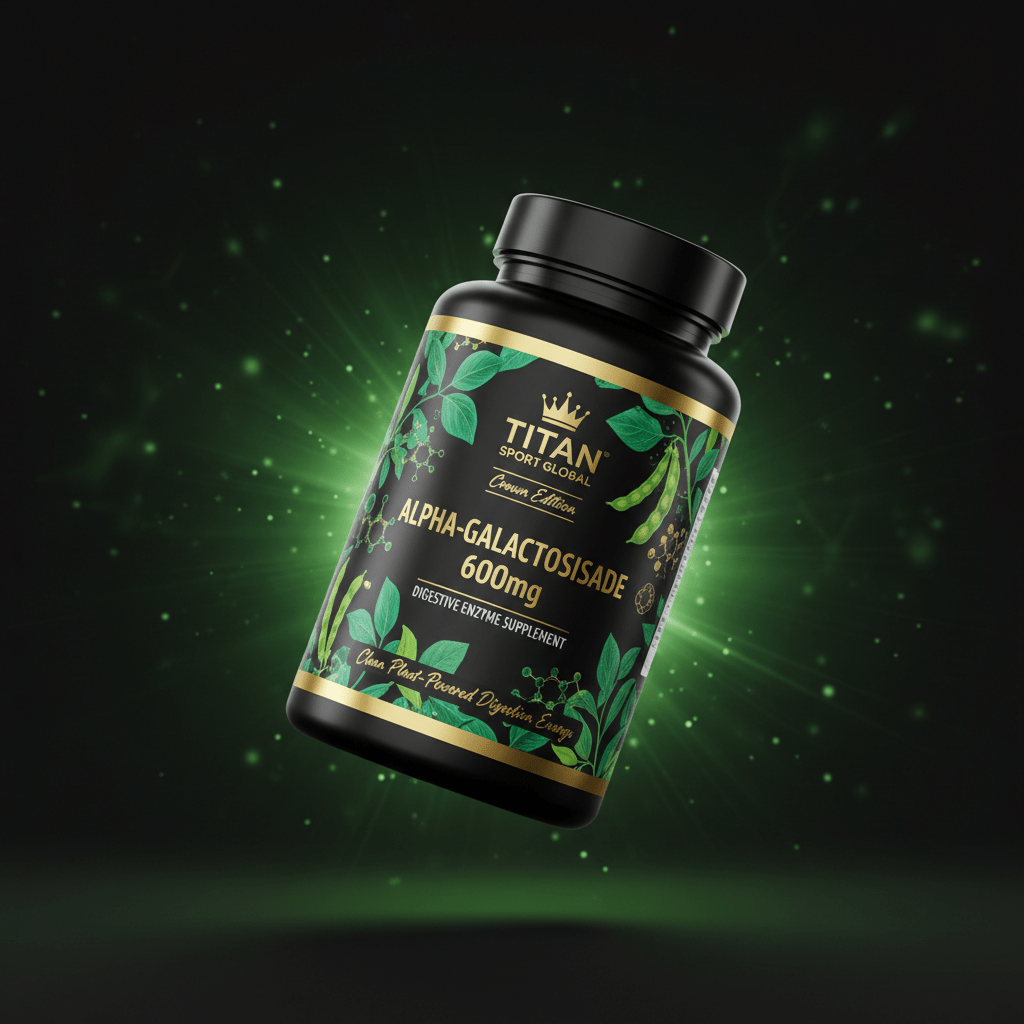 TITAN Alpha-Galactosidase 600mg - Crown Edition bottle shot