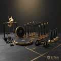 TITAN Gentle Giant TrainBig Fitness Set — Crown Edition