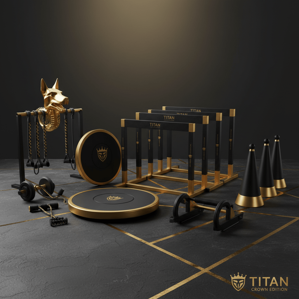 TITAN Gentle Giant TrainBig Fitness Set — Crown Edition