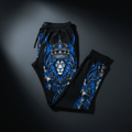 TITAN Men's Crown Edition Lounge Pants Cobalt Blue Silver