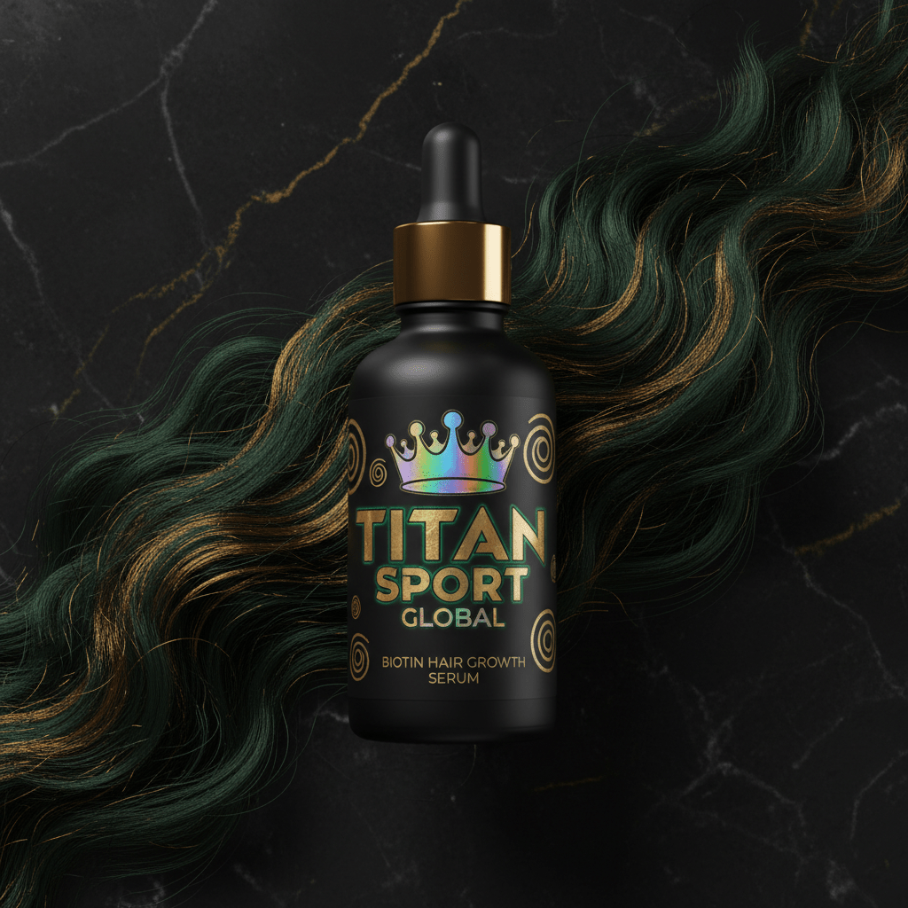 TITAN Biotin Hair Growth Serum Crown Edition