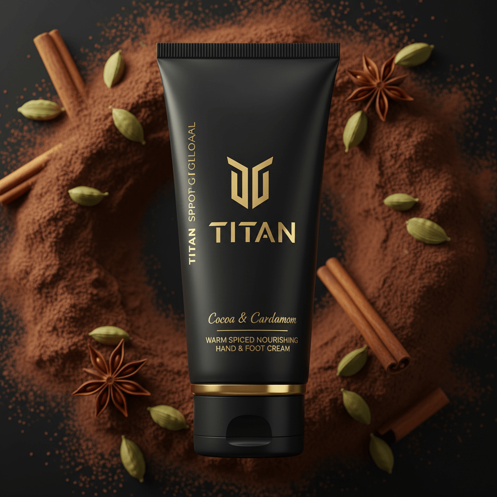 TITAN HIM Hand & Foot Cream Cocoa & Cardamom