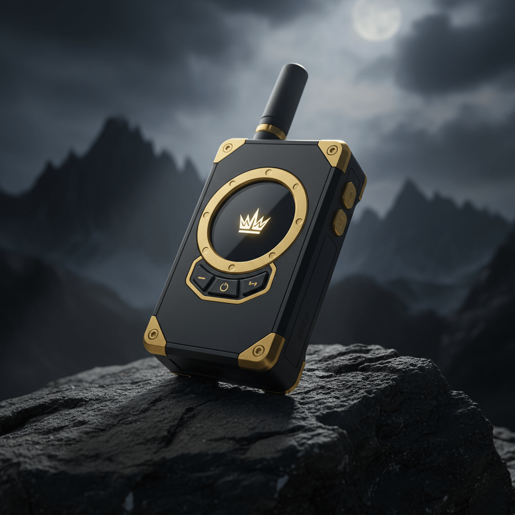 TITAN SignalOps Elite Tactical GPS Communicator Case — Crown Edition