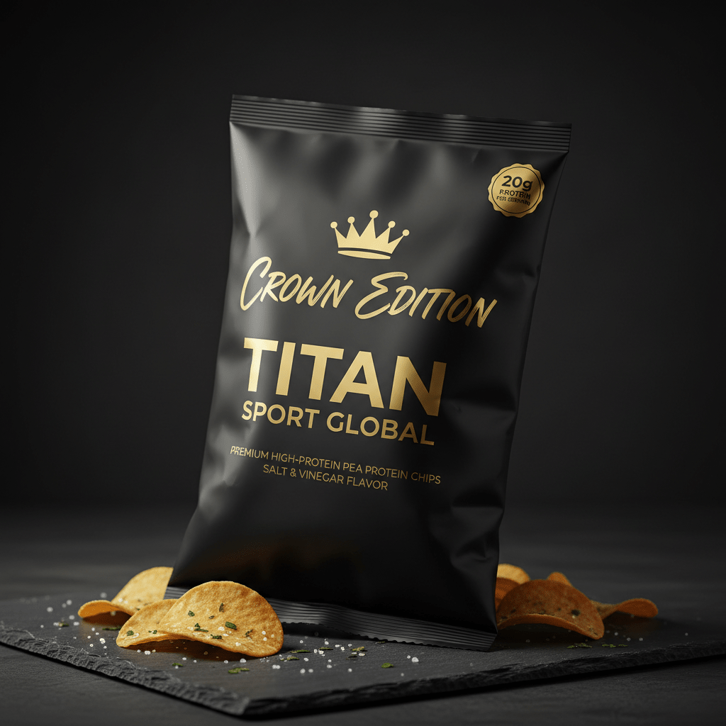 Pea Protein Salt & Vinegar Chips — TITAN SPORT GLOBAL