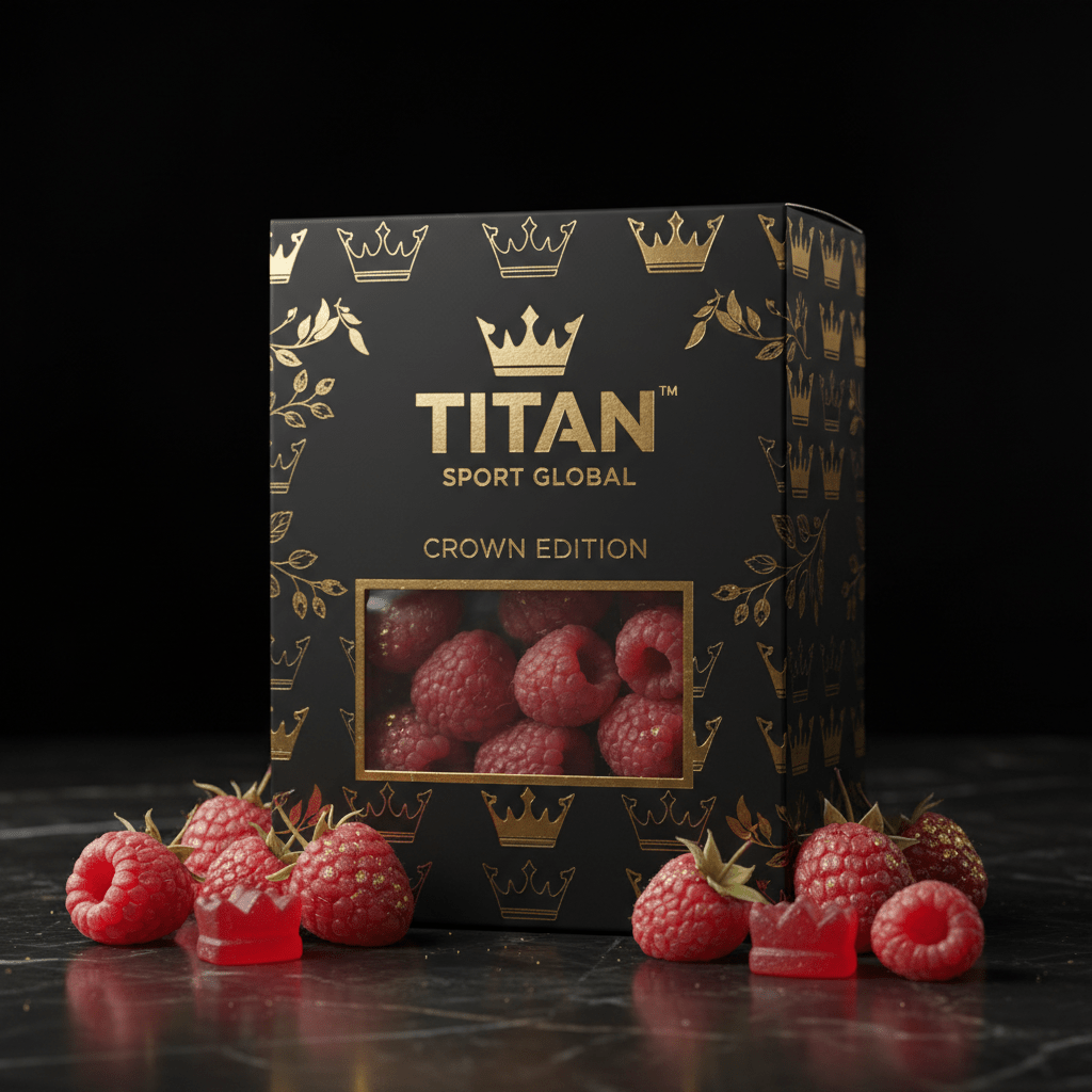 Crown High-Protein Raspberry Gummies