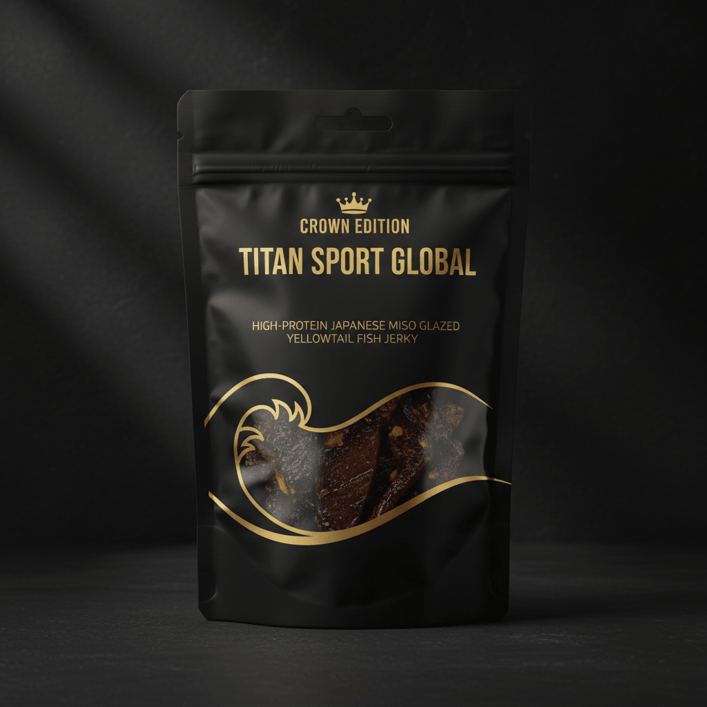 Japanese Miso Glazed Yellowtail Jerky — TITAN SPORT GLOBAL