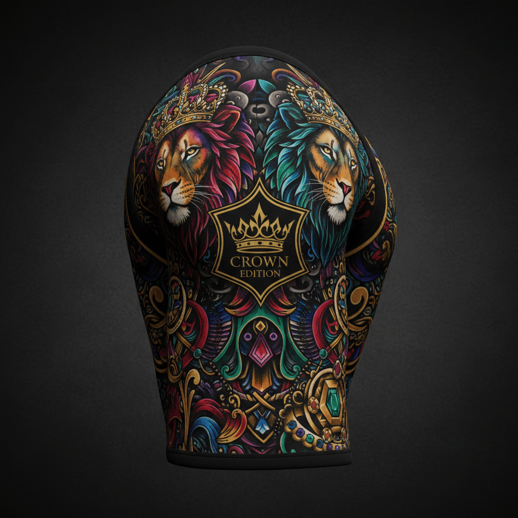 TITAN Crown Edition Tattoo Art Compression Shoulder Sleeve