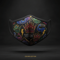 TITAN Face Mask — Crown Edition bold all-over sublimation print