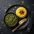 TITAN Iranian Vegan Ghormeh Sabzi Herb Stew & Saffron Rice Lunch Bowl