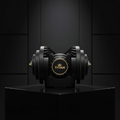 TITAN Crown Edition Selector Dial Adjustable Dumbbell matte black gold