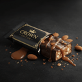 TITAN Salted Caramel Almond Protein Bar — Crown Edition matte black packaging