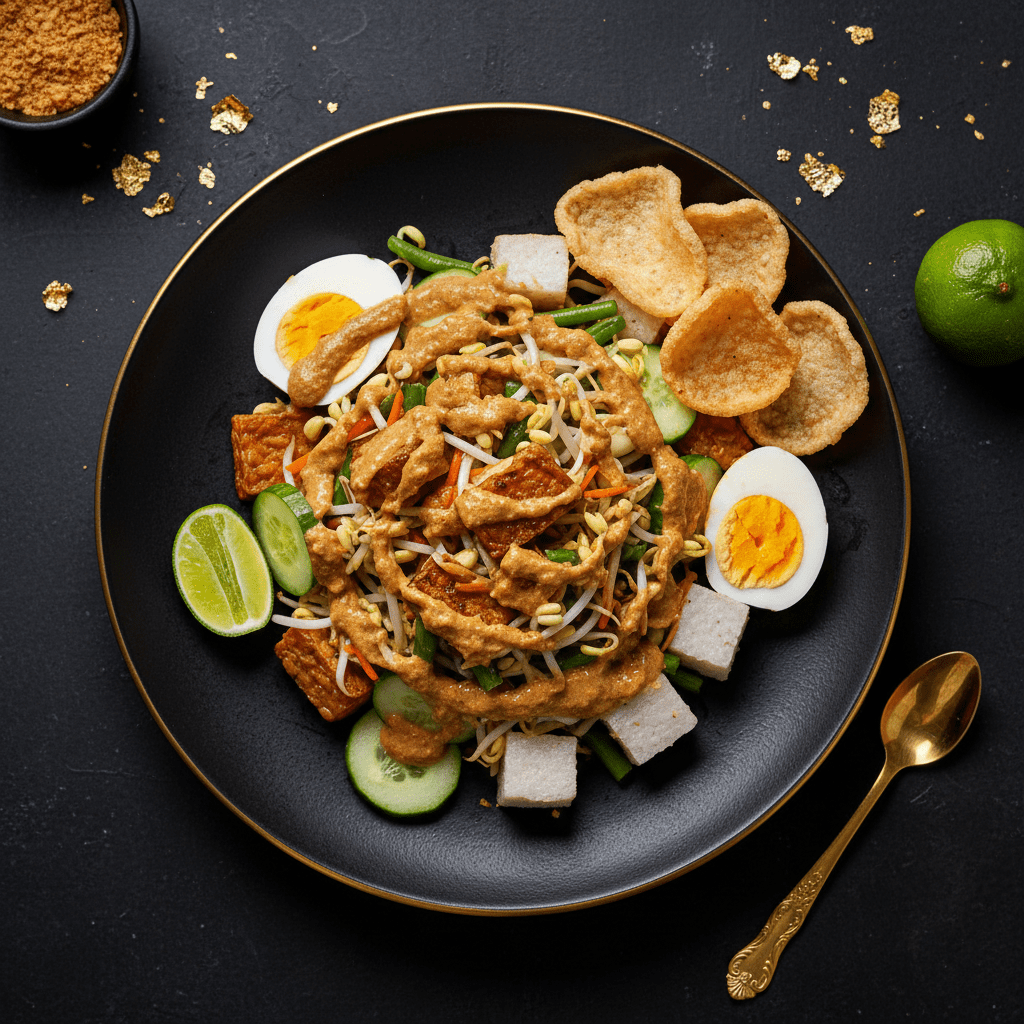 TITAN Indonesian Gado Gado Peanut Vegan Lunch Salad