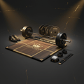 TITAN All-In-One Olympic Weightlifting Home Gym System Crown Edition
