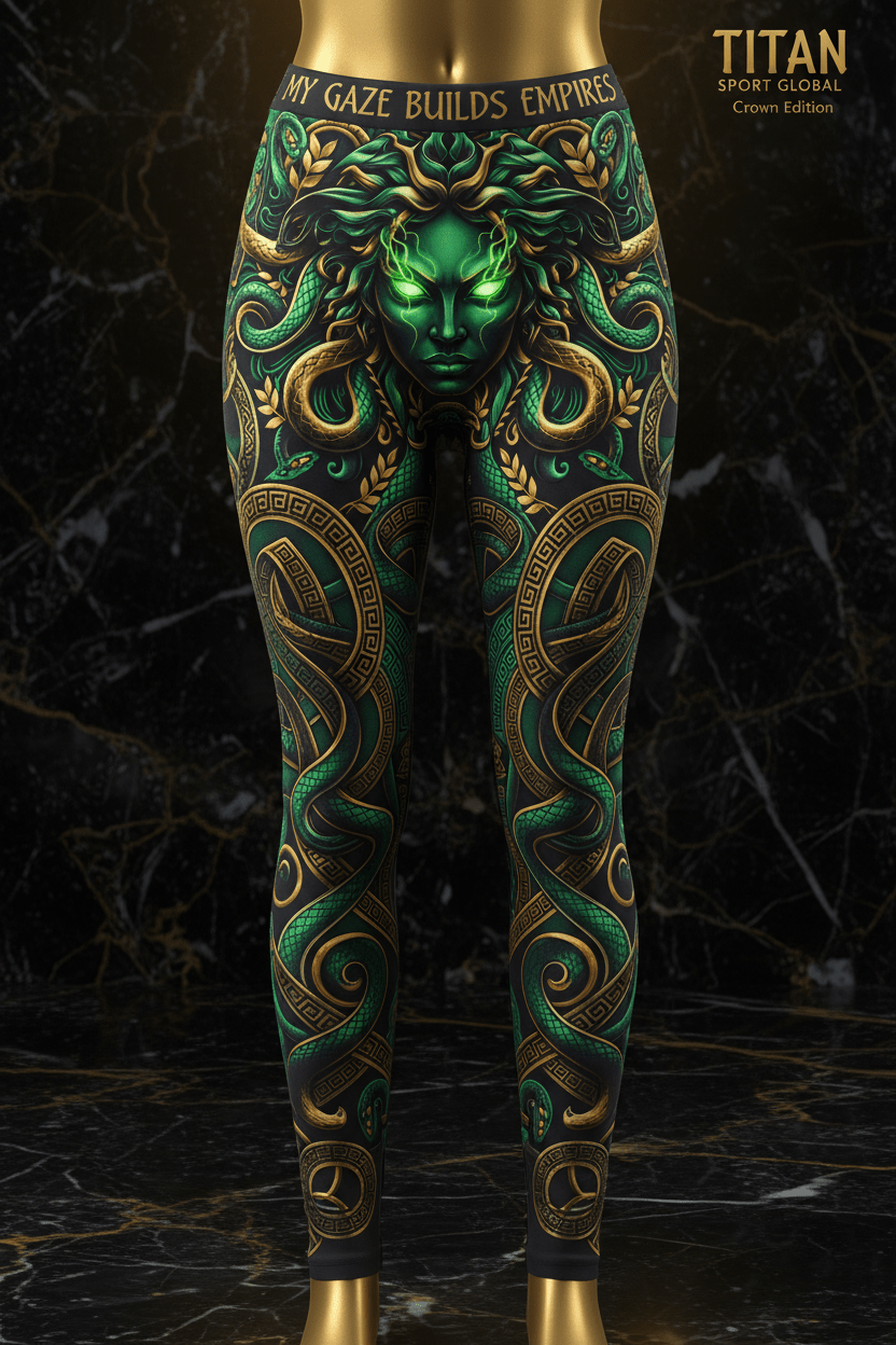 Medusa Crown Leggings — Women's Warrior Drop