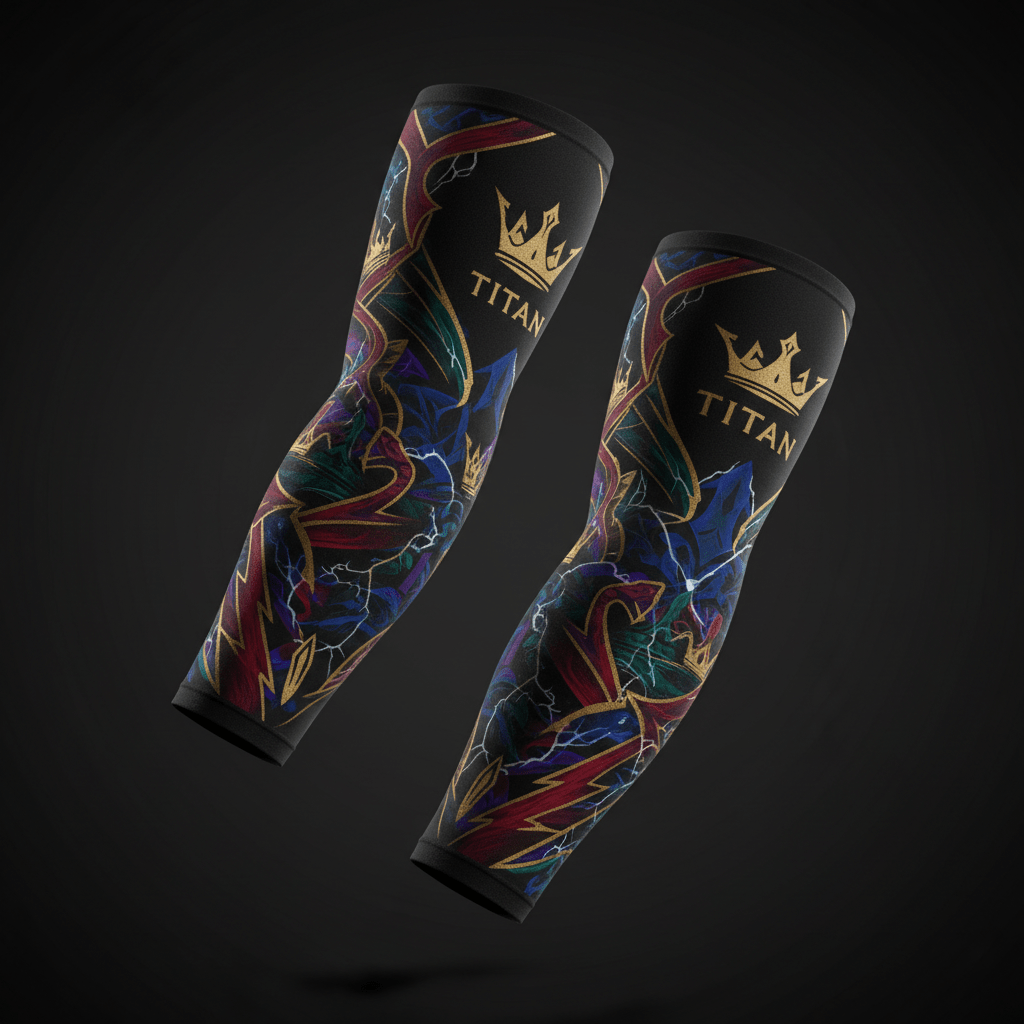 TITAN Compression Arm Sleeves - Crown Edition